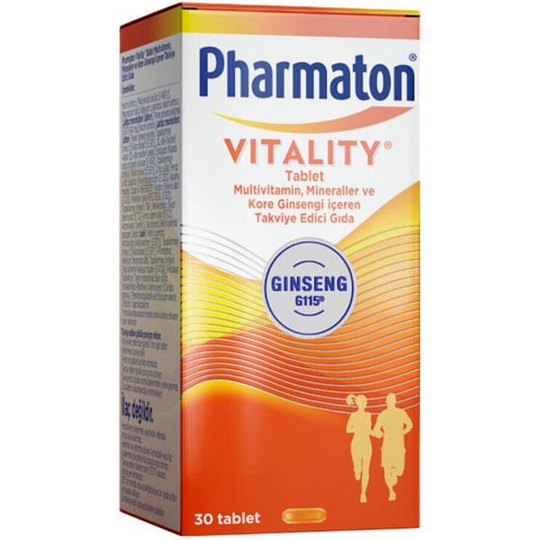 Pharmaton Vitality 30 Kapsül