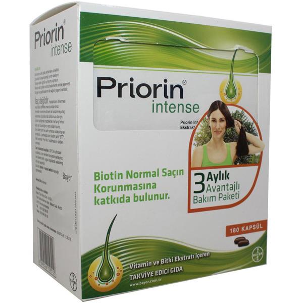 Priorin Intense Avantajlı Paket 120 + 60 Kapsül