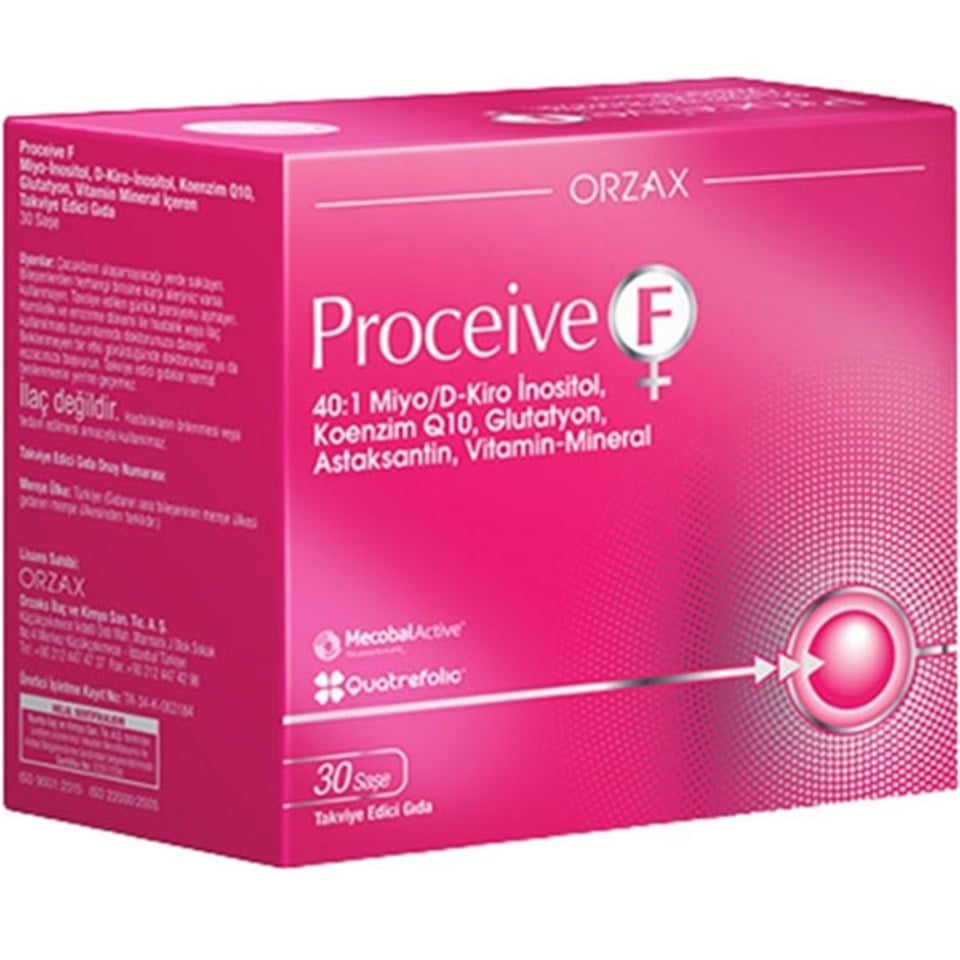 Proceive F 30 Saşe Takviye Edici Gıda