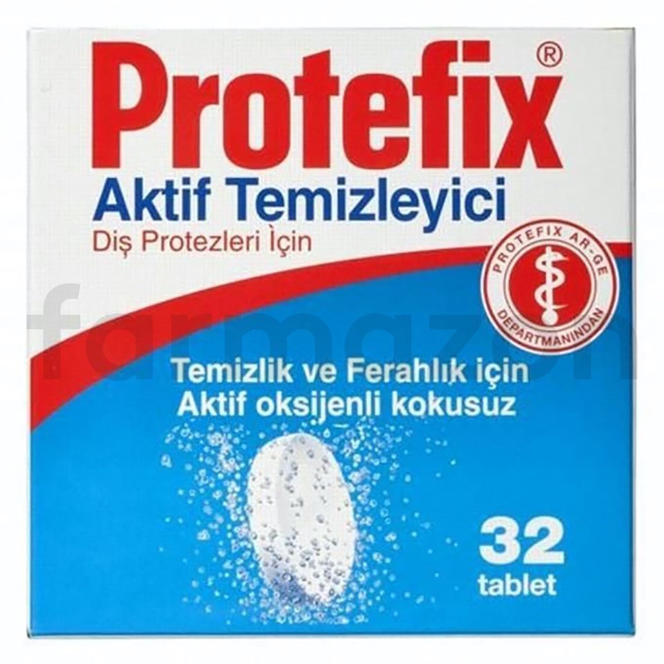Protefix Aktif Temizleyici 32 Tablet