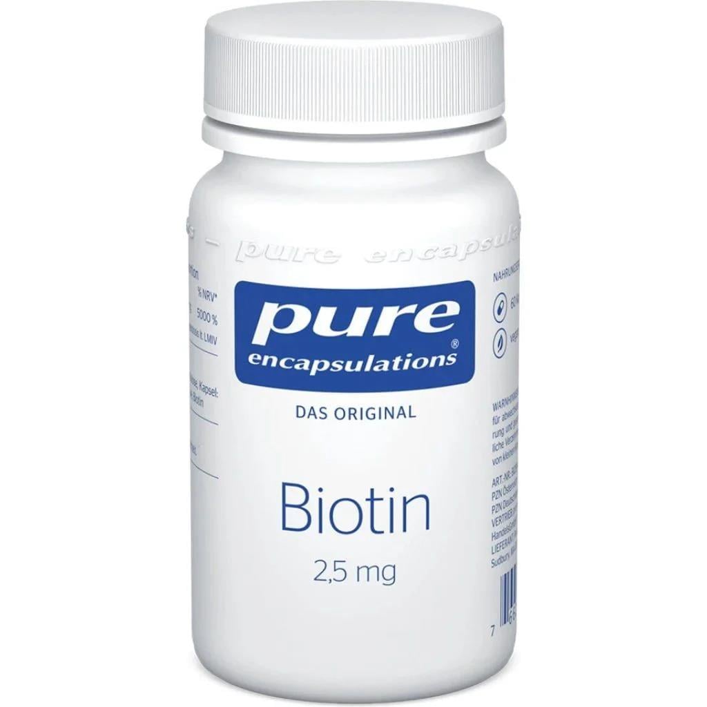 Pure Encapsulations Biotin 2.5 mg 60 Kapsül
