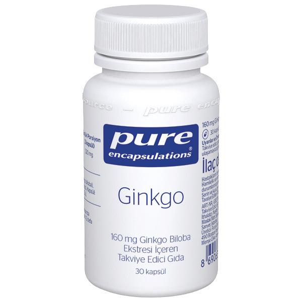 Pure Encapsulations Ginkgo 160 mg 30 Kapsül