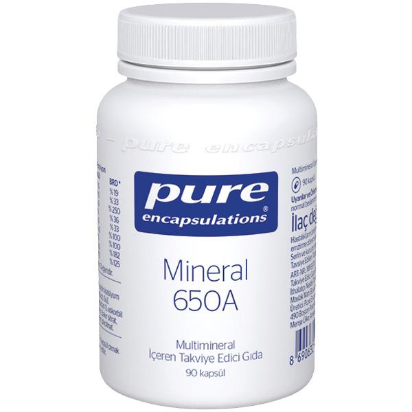 Pure Encapsulations Mineral 650A 90 Kapsül