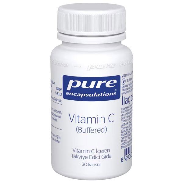 Pure Encapsulations Vitamin C Buffered 60 Kapsül