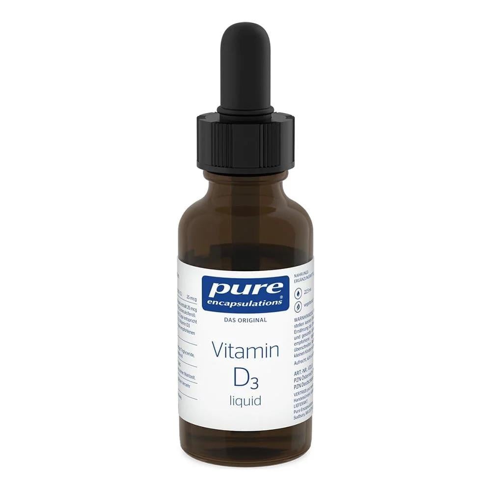 Pure Encapsulations Vitamin D3 Liquid 22.5 ml Damla