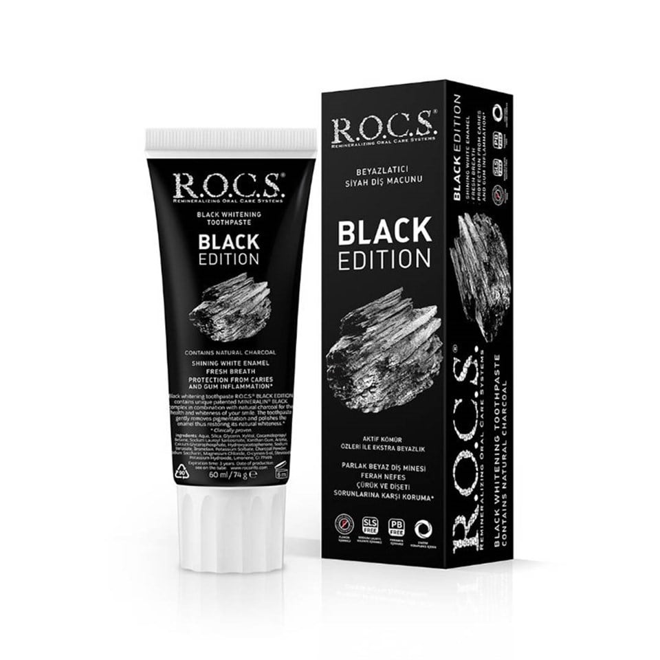 Rocs Black Edition Diş Macunu 60 ml
