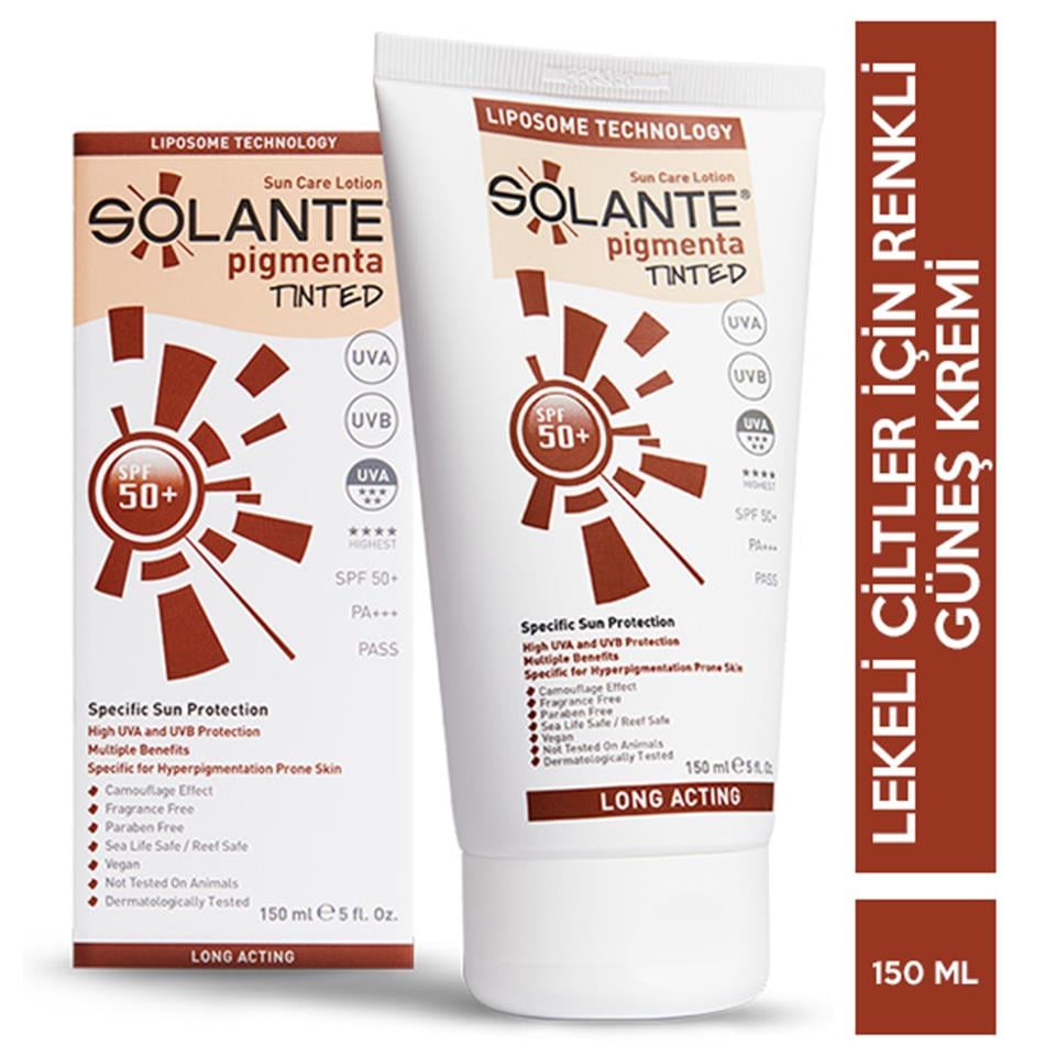 Solante Pigmenta Sun Care Lotion Tinted SPF50+ 150 ml