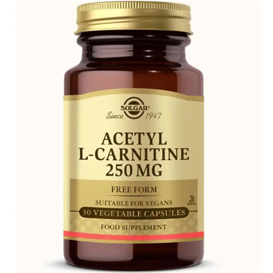 Solgar Acetyl L Carnitine 30 Kapsül