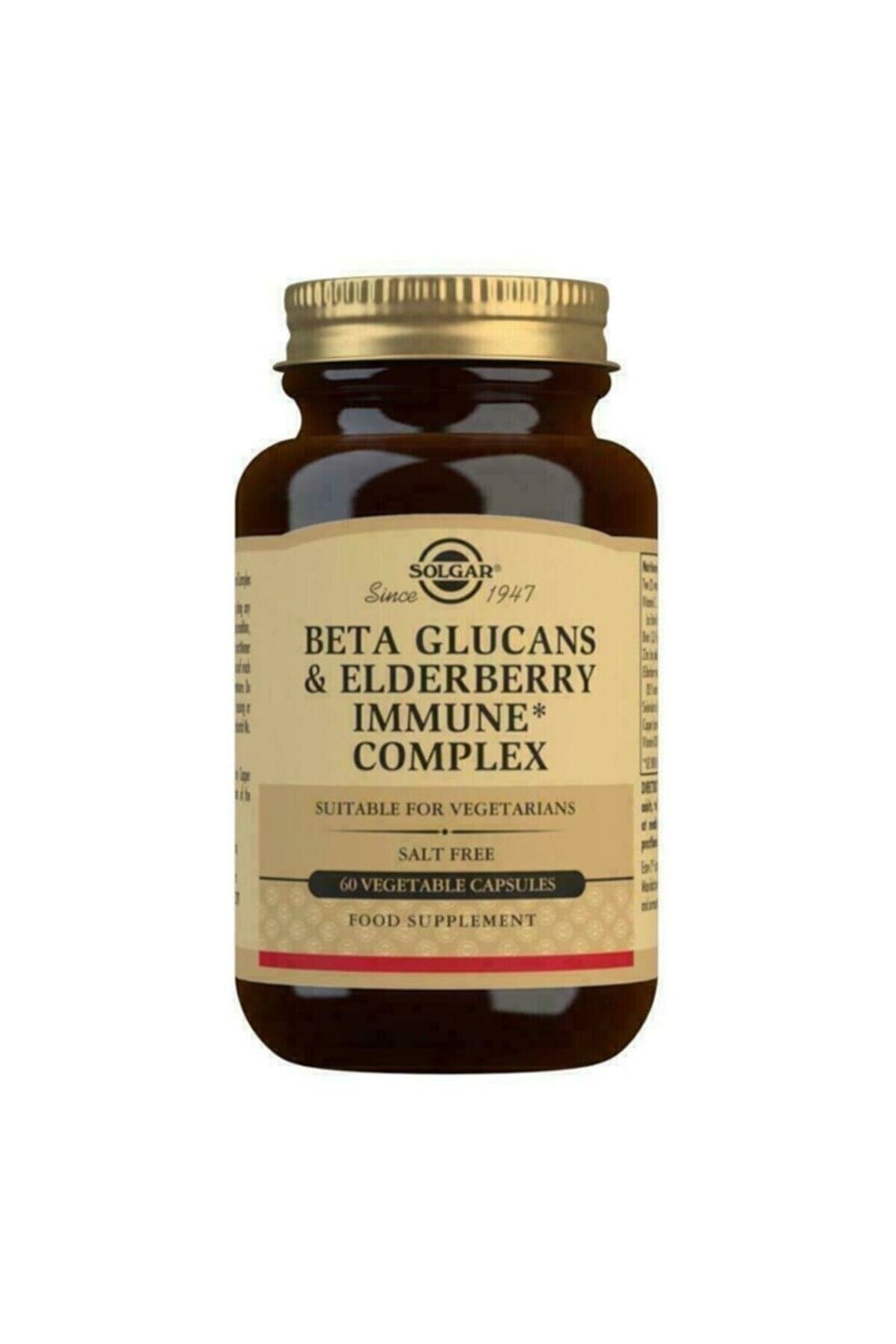 Solgar Beta Glucans Elderberry 60 Kapsül
