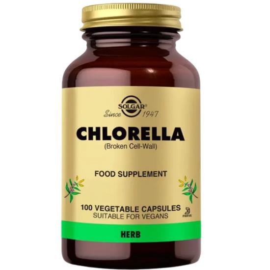 Solgar Chlorella 100 Kapsül