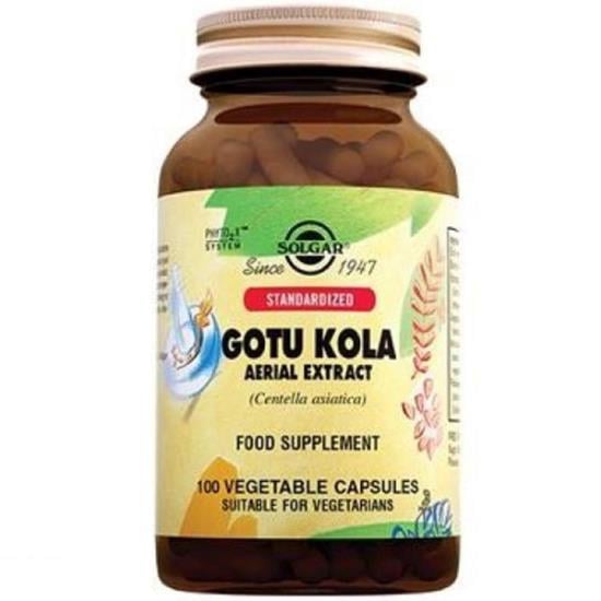 Solgar Gotu Kola Aerial Extract 10 Mg 100 Kapsül