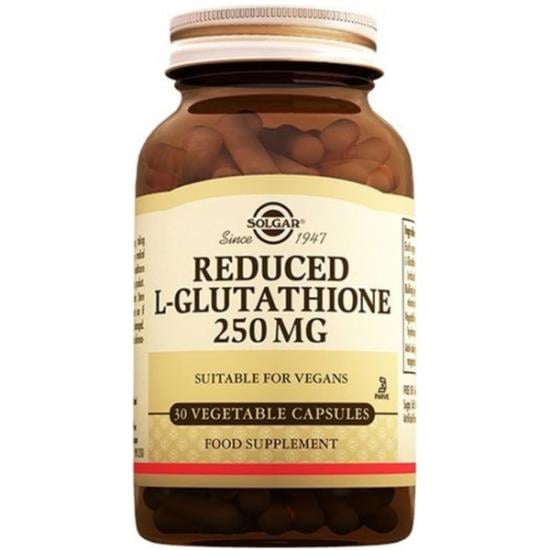 Solgar L-Glutathione Reduced 250 mg 30 Kapsül Glutatyon Takviyesi