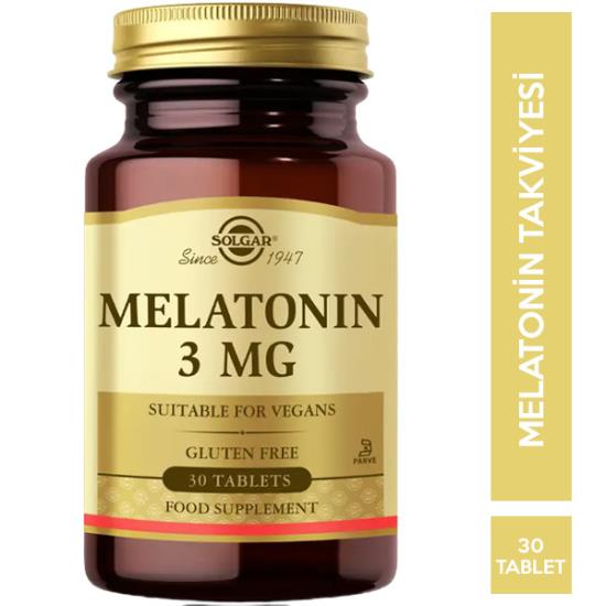 Solgar Melatonin 3 mg 30 Tablet