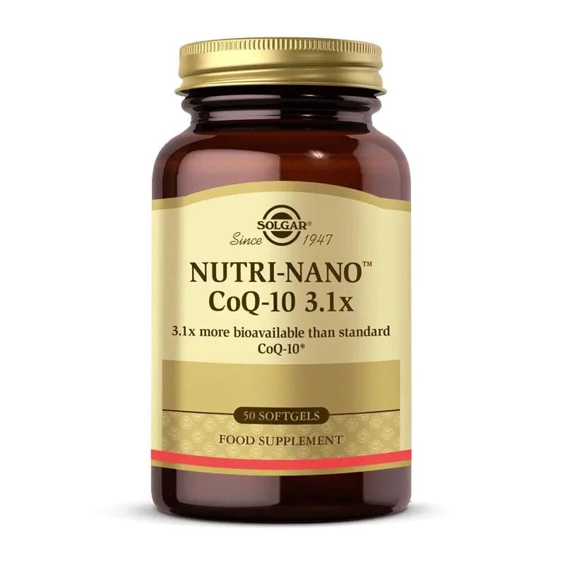 Solgar Nutri-Nano CoQ-10 3.1x 50 Yumuşak Jelatin Kapsül