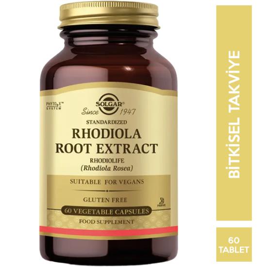 Solgar Rhodiola Root Extract 60 Kapsül