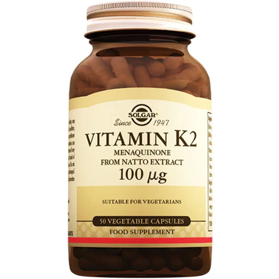 Solgar Vitamin K 100 mcg 50 Kapsül