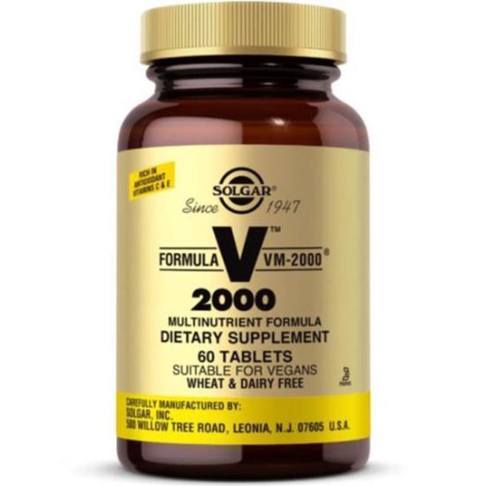 Solgar Vm 2000 Multivitamin 60 Tablet