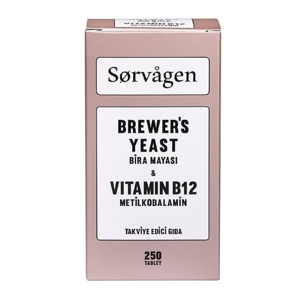 Sorvagen Brewers Yeast Vitamin B12 250 Tablet