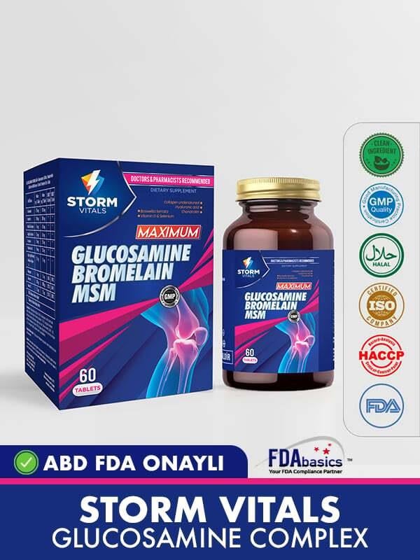 Storm Vitals Glucosamin Complex 60 Tablet