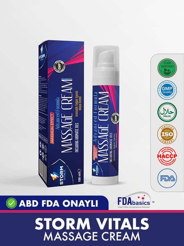 Storm Vitals Glucosamin Massage Kremi 100 ml