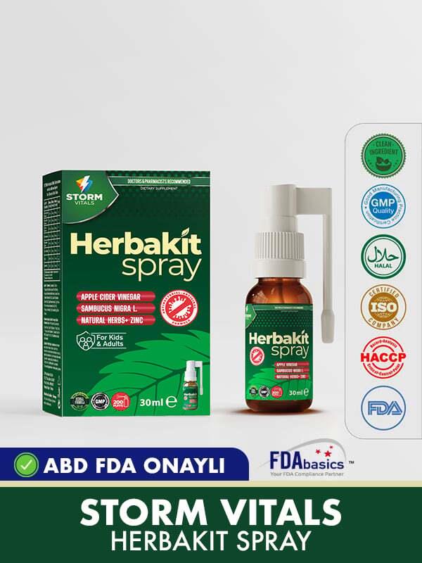 Storm Vitals Herbakit Sprey 30 ml