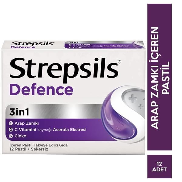 Strepsils Defence 12 Pastil