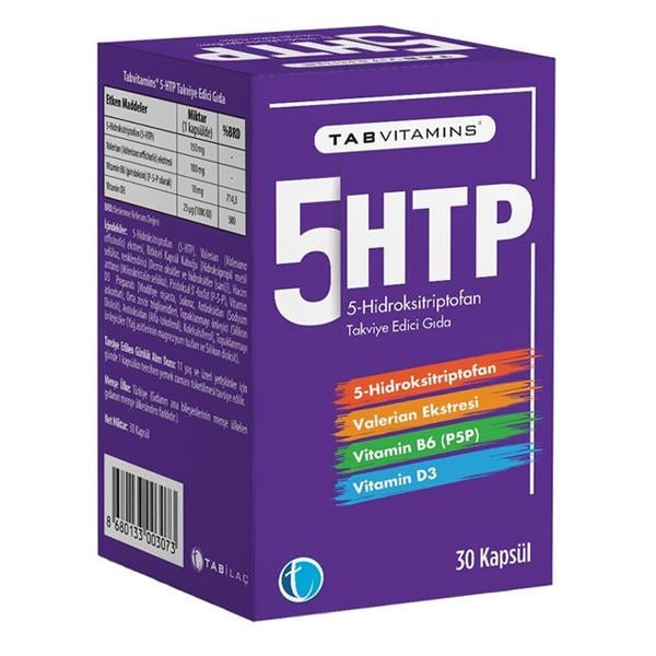 TabVitamins 5HTP 30 Kapsül