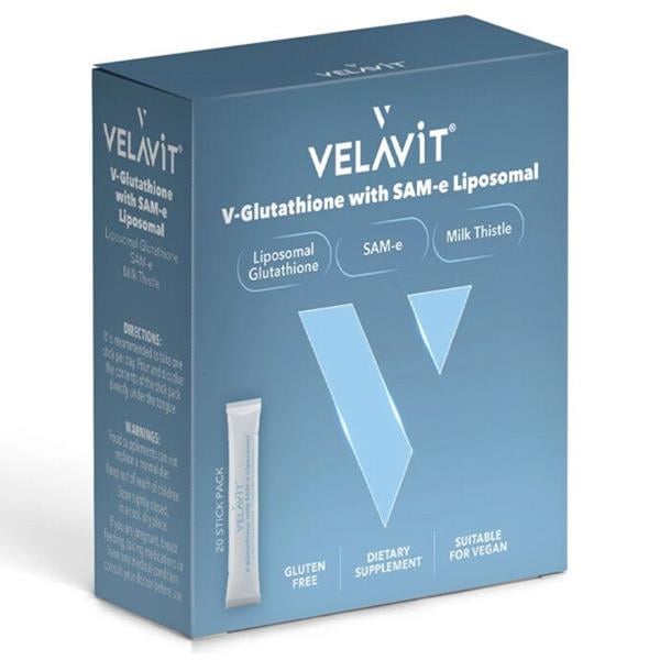 Velavit V-Glutathione with SAM-e Liposomal 30 Saşe