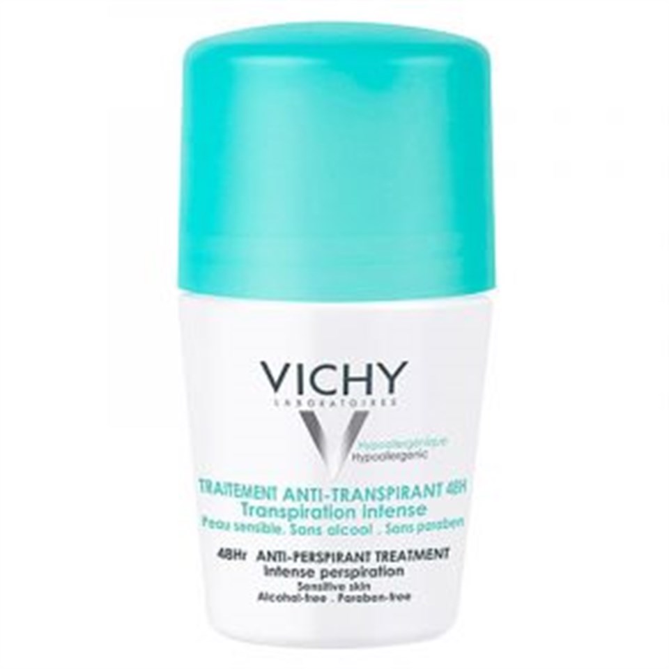 Vichy Deodorant 48H Terleme Karşıtı İz Bırakmayan Roll-On 50ml