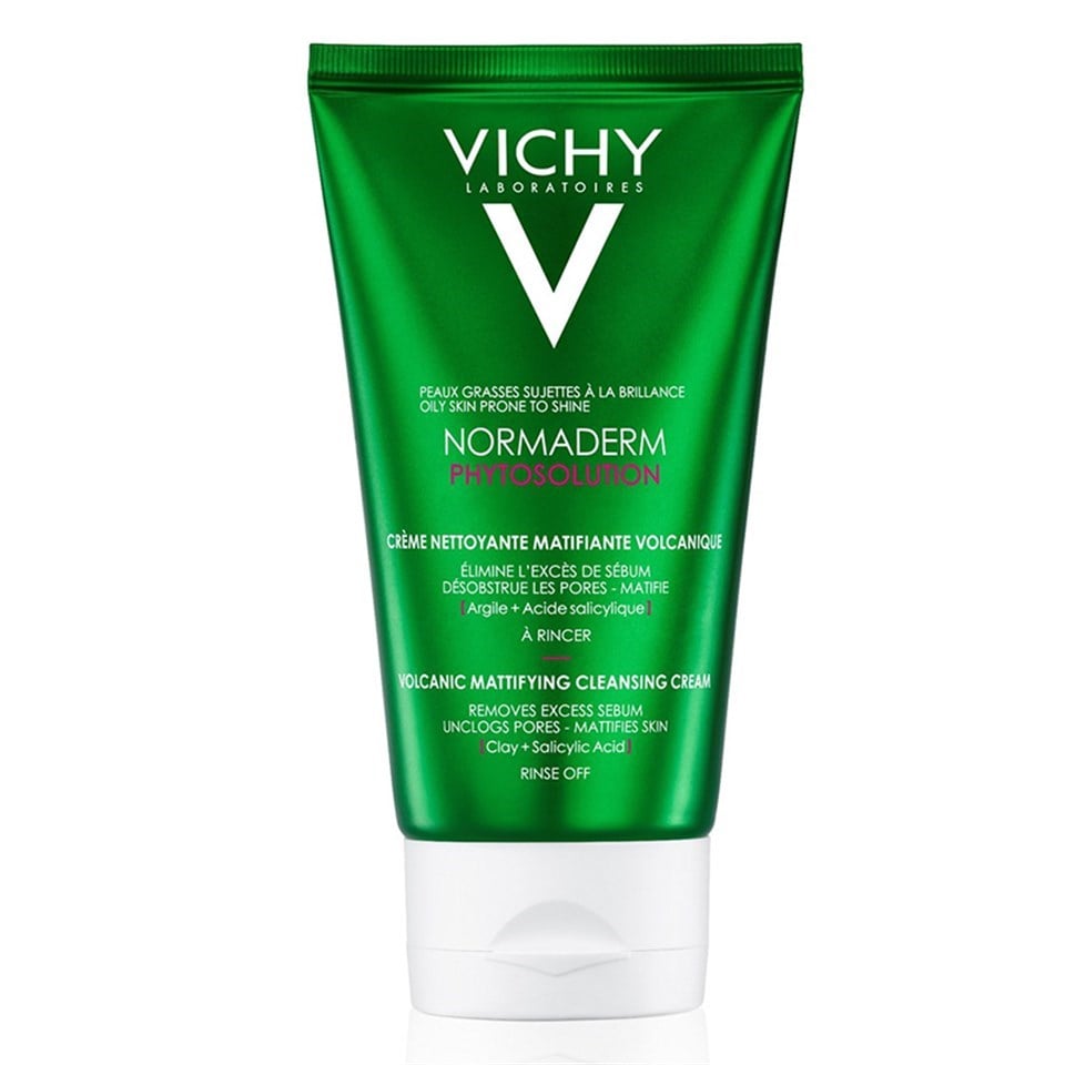 Vichy Normaderm Phytosolution Volcanic Mattifying Cleansing Cream 125ml