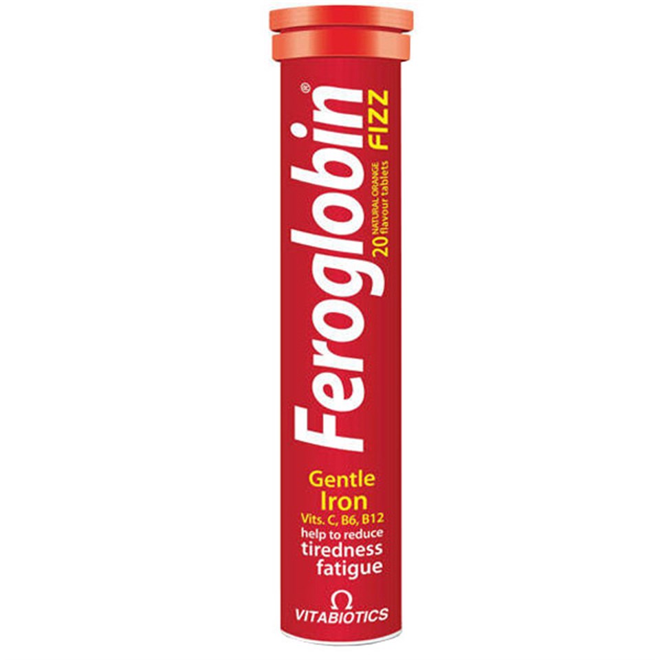 Vitabiotics Feroglobin Fizz 20 Efervesan Tablet