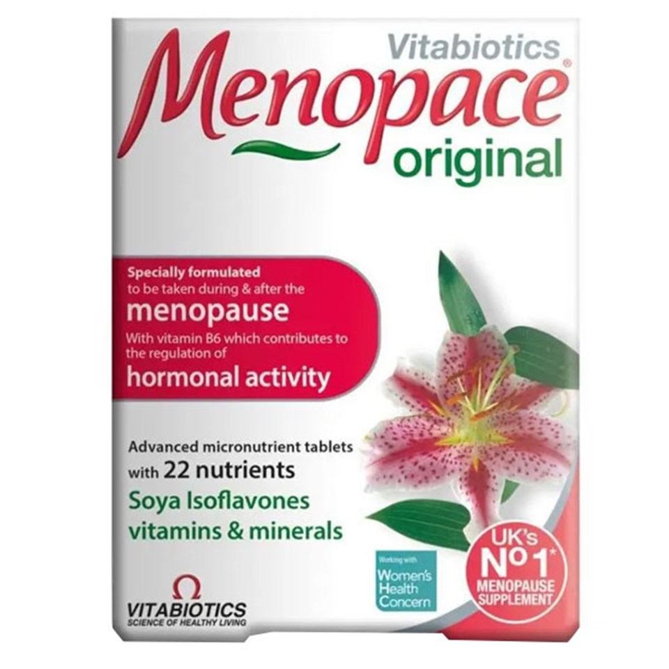 Vitabiotics Menopace Original Takviye Edici Gıda 30 Tablet