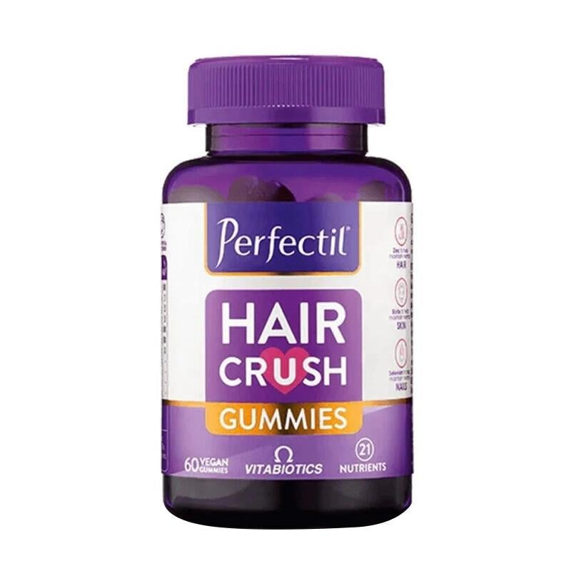 Vitabiotics Perfectil Hair Crush Gummies 60 Çiğnenebilir Form
