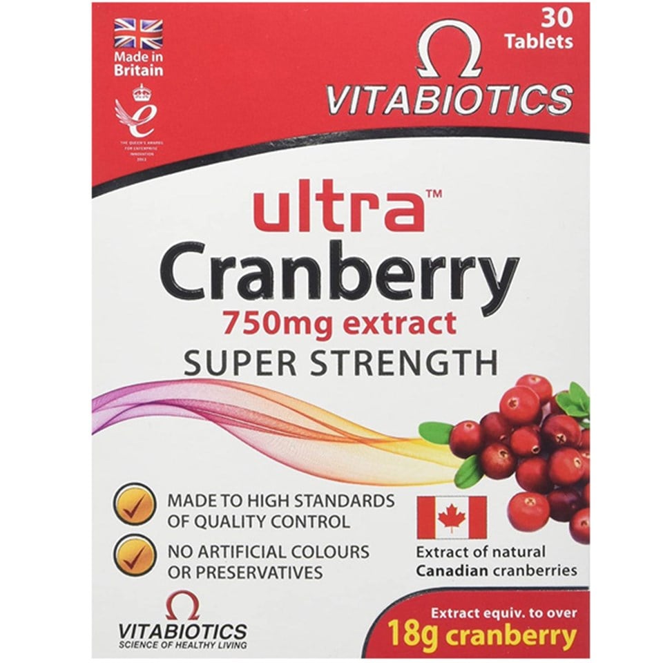 Vitabiotics Ultra Cranberry 30 Tablet