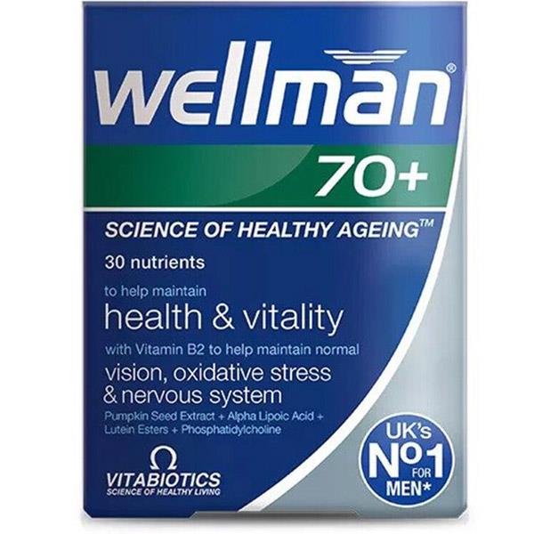 Vitabiotics Wellman 70+ 30 Tablet