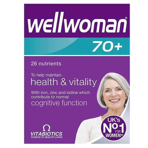 Vitabiotics Wellwoman 70+ 30 Tablet