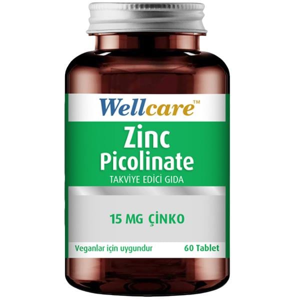Wellcare Çinko Pikolinat 15 mg 60 Kapsül