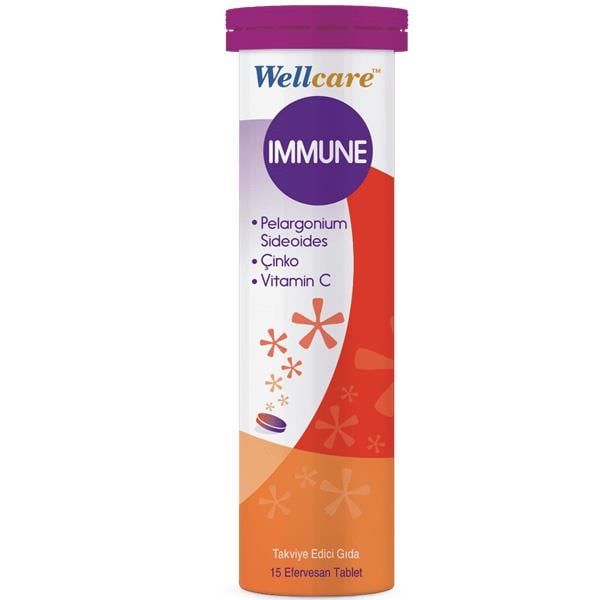 Wellcare Immune 15 Efervesan Tablet