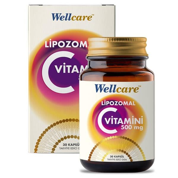 Wellcare Lipozomal C Vitamini 500 mg 30 Kapsül
