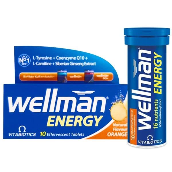 Wellman Energy 10 Efervesan Tablet