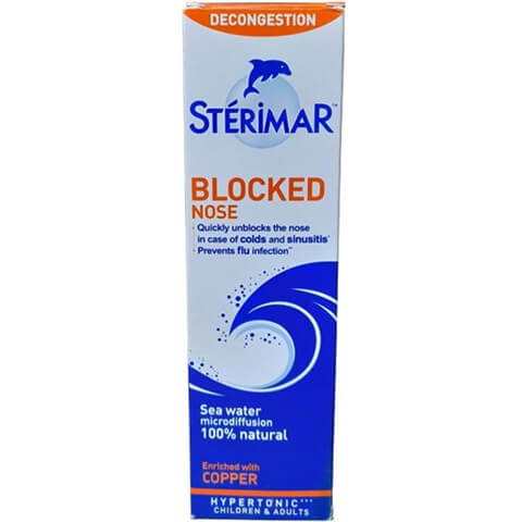 Sterimar Blocked Nose Hipertonik Burun Spreyi 100 ML - Uygun Fiyat ve Hızlı  Teslimat