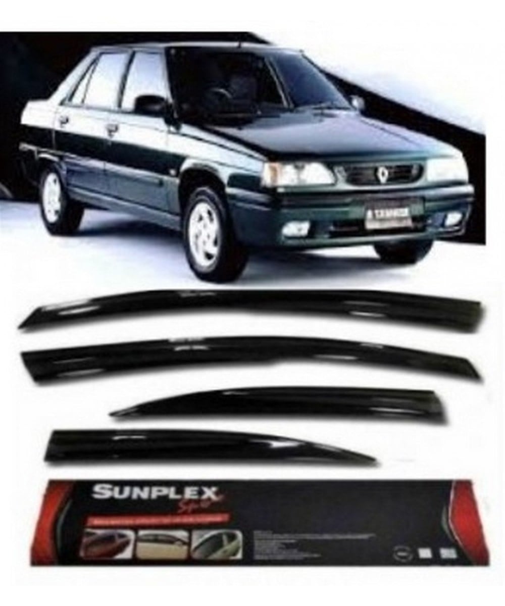 4lü Renoult 9-11 Mügen Tipi Sport  Stlye SUNPLEX Cam Rüzgarlığı Kod:SPS58