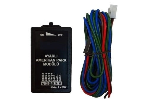 AMERİKAN AYARLI PARK MODÜLÜ 12V-24V UYUMLU KOD:BX14040