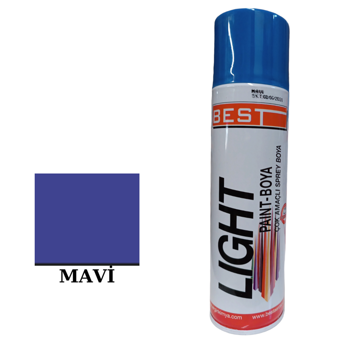 Best Sprey Boya 250 ml Mavi Kod:SB250