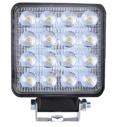 ÇALIŞMA LAMBASI 16 LED KARE  KOD:TASL1005