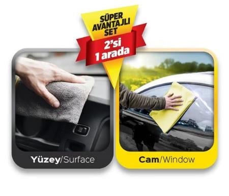 CAM + DETAY TEMİZLİK BEZİ AUTOMİX KOD:44450