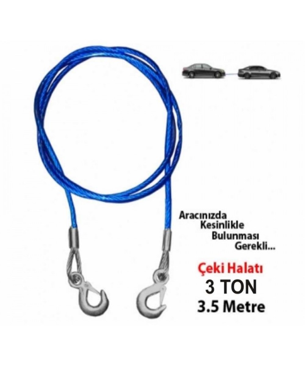 Çekme Halatı  Çelik İzoleli 3 Ton 3 m 1720503