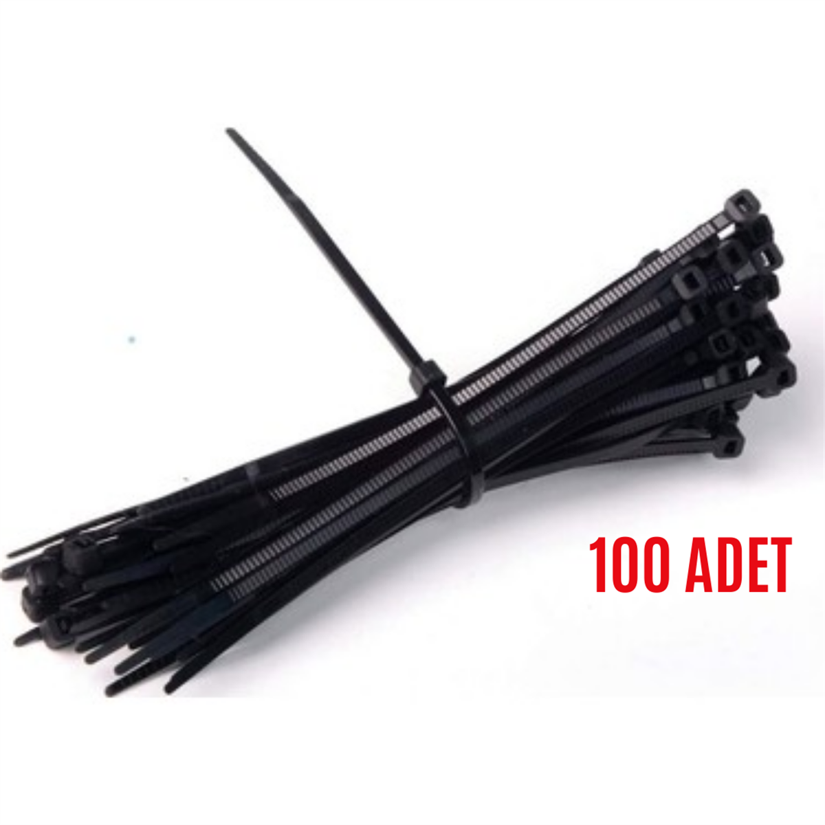 CIRT KELEPÇE SİYAH 4.8X380MM (100 ADET) KOD:C4