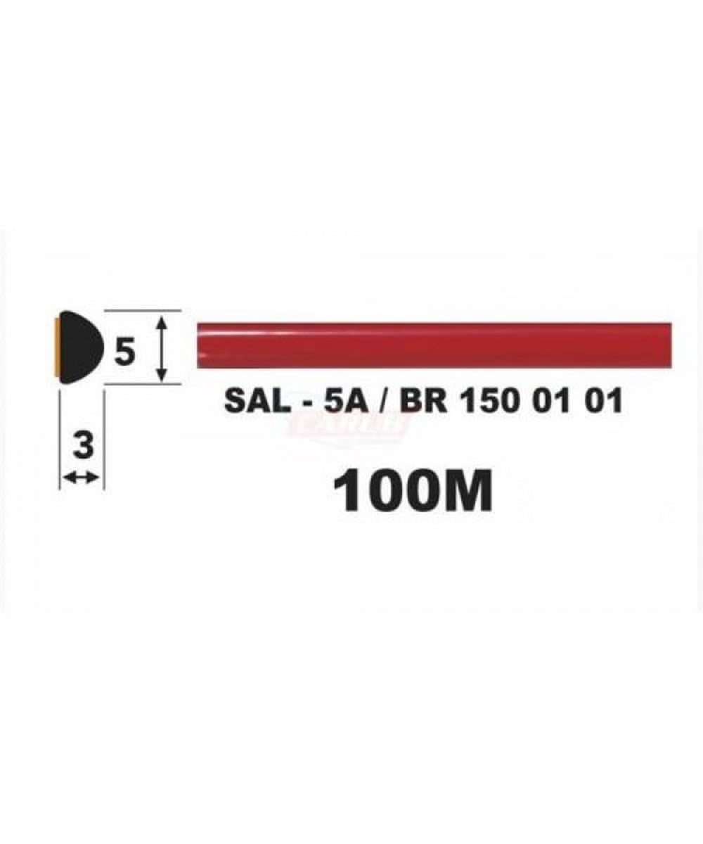 Çıta  Komple Kırmızı 100Metre En:0.55cm SALMAN  Kod:SAL5A