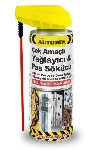ÇOK AMAÇLI YAĞLAYICI & PAS SÖKÜCÜ 200 ML AUTOMİX KOD:44114